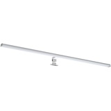 SEBSON SEBSON® LED Spiegelleuchte 120cm Bad IP44 - Aufbauleuchte + Klemmleuchte, neutralweiß 4000K 15W 1500lm Aluminium - Schminklicht, Spiegellampe 1200x98x44mm