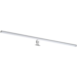 sebson SEBSON® LED Spiegelleuchte 120cm Bad IP44 - Aufbauleuchte + Klemmleuchte, neutralweiß 4000K 15W 1500lm Aluminium - Schminklicht, Spiegellampe 1200x98x44mm