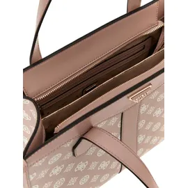 GUESS Schultertasche Silvana Two Compartment Tote Sand Logo