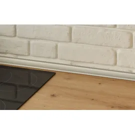Respekta Winkelküche L-Form 280 cm grau