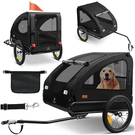 Kesser Boxer 2-in-1 Hundebuggy schwarz