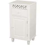 Hti-Living Miriam Beistellschrank 7585 1x1x1 weiß
