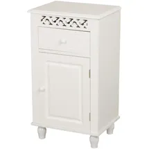Hti-Living Miriam Beistellschrank 7585 1x1x1 weiß