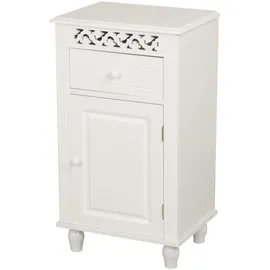 Hti-Living Miriam Beistellschrank 7585 1x1x1 weiß
