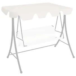vidaXL Ersatzdach für Hollywoodschaukel Braun 188/168x110/145 cm