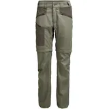 Lundhags Tived Zip-off Pant W Zip-Off-Hose Aloe Green/Forest Green 44
