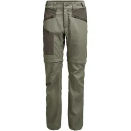 Lundhags Tived Zip-off Pant W Zip-Off-Hose Aloe Green/Forest Green 44