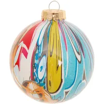Krebs Glas Lauscha Weihnachtsbaumkugel Street Art 1-tlg. 10cm