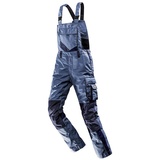 BULLSTAR Latzhose »WORXTAR«, Polyester/Baumwolle, taubenblau/marine