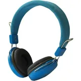 COFI 1453 Kopfhörer mit Mikrofon AP-60B blau 1,2 m Kabel Miniklinke 3,5 mm Stereo