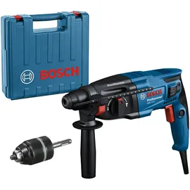 Bosch GBH 2-21 Professional inkl. Schnellspannbohrfutter + Koffer