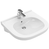 Villeroy & Boch ViCare Waschtisch 411961T2 weiss AntiBac c-plus, 60x55cm, ohne Überlauf,