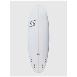 TwinsBros Freaky House FCS2 Surfboard white Gr. 5'10