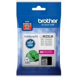 Brother Lc462Xlm Tintenpatrone 1 Stück Original mit hoher Ausbeute (Xl) Magenta