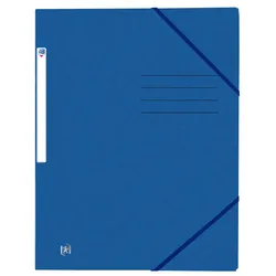 Oxford 400116263, Konventioneller Dateiordner, A4, Karton, Blau, Landschaftsport