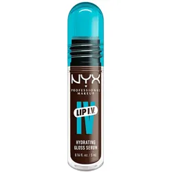 NYX Professional Makeup Lip IV Gloss Serum feuchtigkeitsspendend Lipgloss 5 ml 06 - ESPRESSO SOAK 