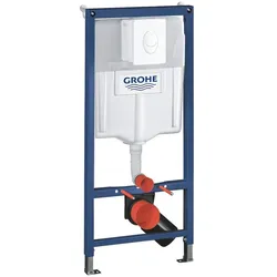 Grohe 3-in-1 Set für Wand-WC Rapid SL Projekt, 1,13m Bauhöhe, Rapid SL Element für WC, WC-Betätigung Skate Air, Alpinweiß 38839000
