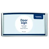 Europel Türschild Europel 21 X 8CM silber, 355505,