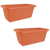 Hti-Living HTI-Living, Blumentopf, Blumenkasten mit Wasserspeicher 40 cm 2er