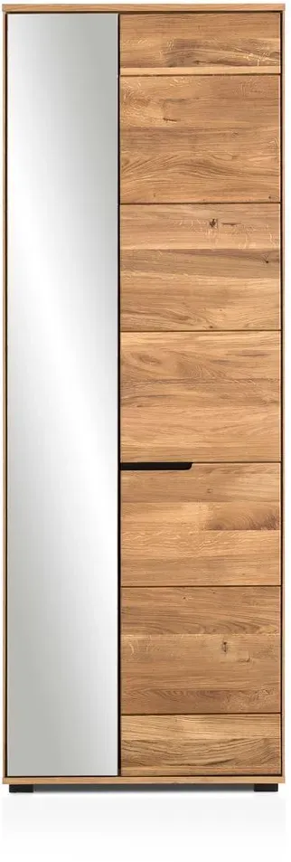 Elfo Garderobenschrank Lola Holz Braun Eiche