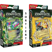 Pokémon Kampfdeck Kapu-Riki & Eisenblatt EX