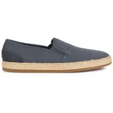 GEOX Herren U PANTELLERIA A Espadrille Wedge Sandal, Navy, 42 EU