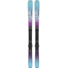 SALOMON Damen All-Mountain Ski E STANCE W 80 + M10, Black/Dewberry/Angel Blue, 167