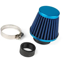 Luftfilter Typ KN konisch 28 - 35mm gerade Blau