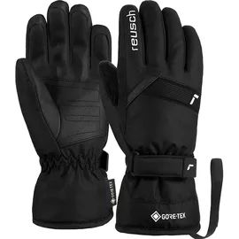 Reusch Fingerhandschuhe Flash Gore-TEX Junior warm,wasserdicht,atmungsaktiv, schwarz/weiß, 6