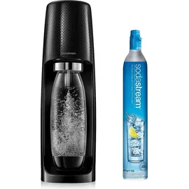 Sodastream Easy schwarz + PET-Flasche + Zylinder