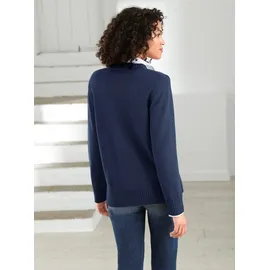 Casual Looks Strickjacke in Blau 42