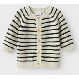 NAME IT Strickjacke NAME IT "NBMMAST für Jungen mit gestreiftem Look und weichem Tragegefühl", Mädchen, Gr.