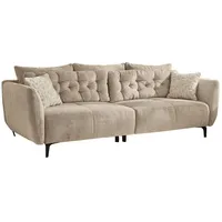 JOB Bigsofa Spa Stoff Beige