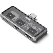 Satechi USB-C PD) mit microSD Reader Space grey
