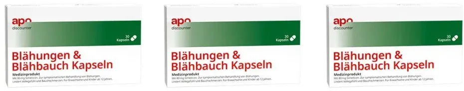 Blähungen & Blähbauch Kapseln von apodiscounter