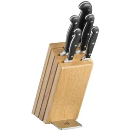 WMF Spitzenklasse Plus Messerhalter-Set 6-tlg. Eiche