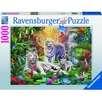 Ravensburger Puzzle Familie der Weißen Tiger
