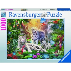 Ravensburger Puzzle Familie der Weißen Tiger