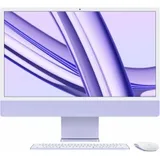 Apple iMac 2023 24.0 Retina M3 8-Core CPU 10-Core GPU 16GB RAM 2TB SSD Mouse + Keyboard mit TouchID – BTO Z19Q violett