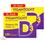 Procter & Gamble Vigantolvit 2000 I.E. Vitamin D3 Kapseln 2 x 120 St.