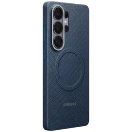 Samsung Galaxy S26 Ultra Carbon Magnet Case dunkelblau/violett