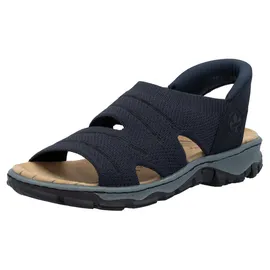 Rieker Sandale Damen Blau 36