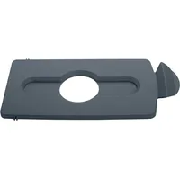 Rubbermaid Flaschendeckeleinsatz mit Loch für Flaschen/Dosen für Rubbermaid Slim