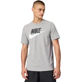 Nike Sportswear T-Shirt Herren dk grey heather/black/white S