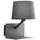 LUCE ambiente Design CIAK (I-CIAK-AP GR) Grau