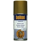 belton Bronze-Spray, 150 ml, dekorativer Sprühlack zum Basteln und Verzieren, einzigartiger Antik-Look für Innen und Außen (Gold)