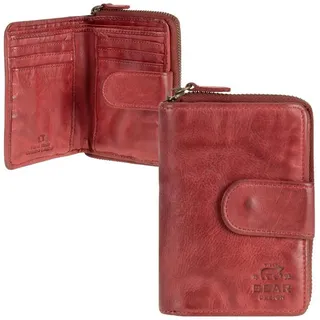 Bear Design Ciro Damen Geldbörse Portemonnaie rot