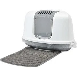 Savic Nobby Katzentoilette Nestor Corner grau-weiß