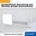 Exquisit EKS131-V-FE-090E Einbaukühlschrank (135 l, 880 mm hoch, Weiß)