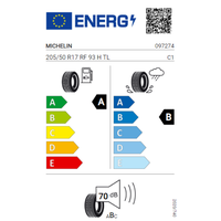 Michelin E Primacy 205/50 R17 93H